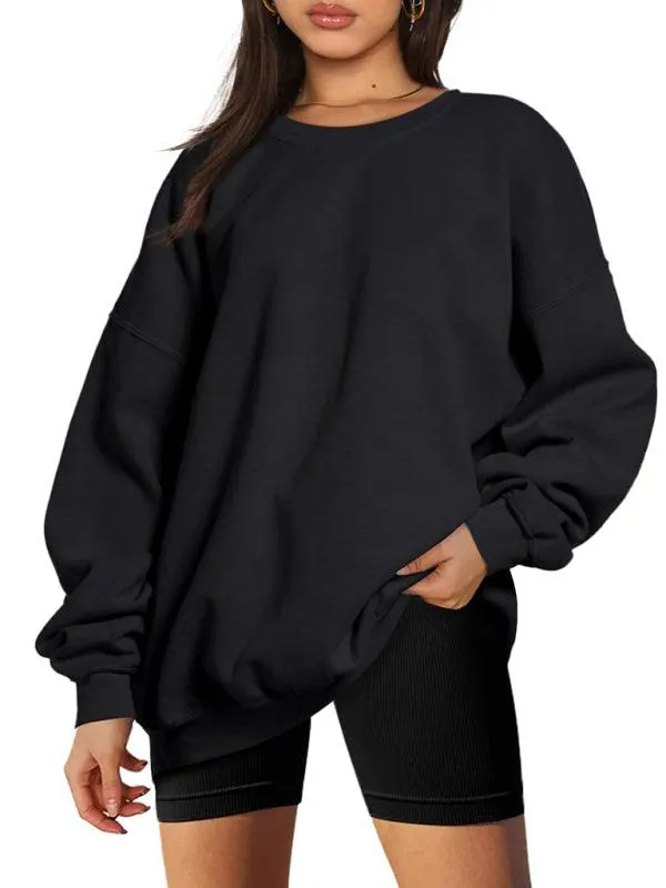 Loose Casual Women Sweatshirt