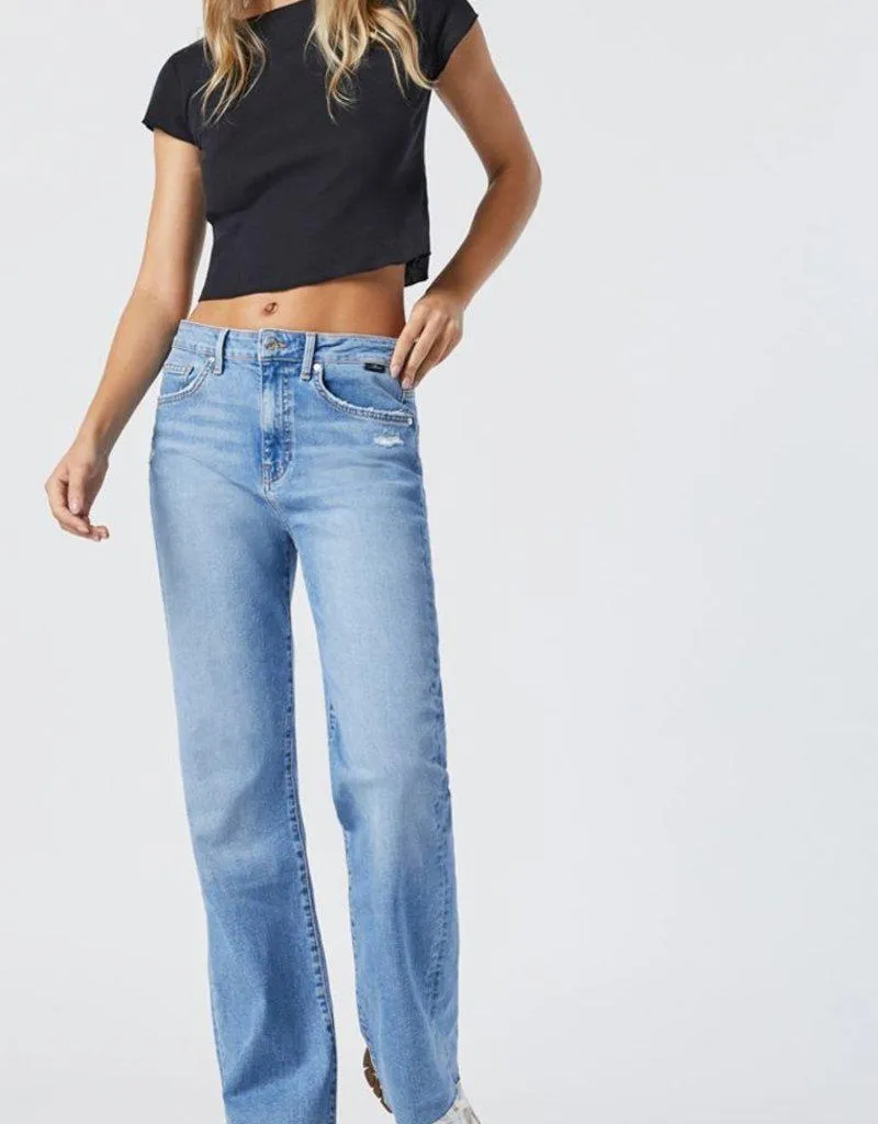 Mavi Jeans Victoria High-Rise Wide-Leg in Shaded 90's