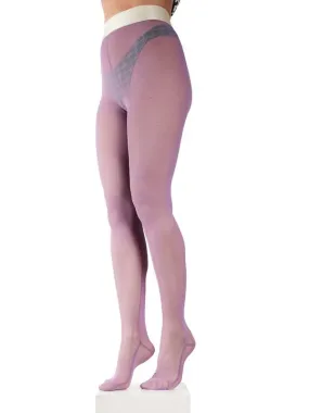 Mesh Tights - Viola