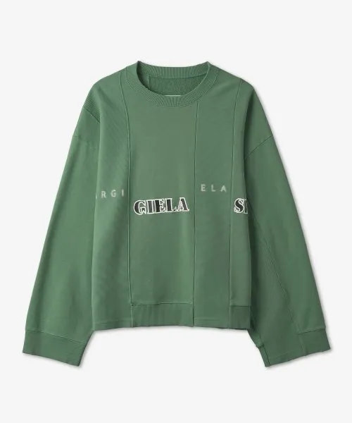 MM6 Maison Margiela  |Crew Neck Long Sleeves Plain Cotton Logo