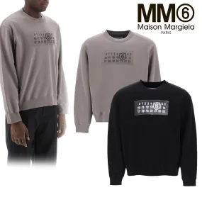 MM6 Maison Margiela  |Crew Neck Street Style Plain Cotton Logo