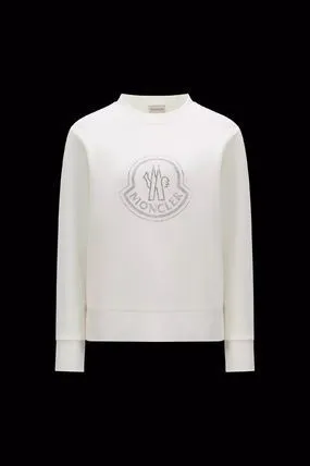 MONCLER  |Crew Neck Unisex Street Style Oversized Logo