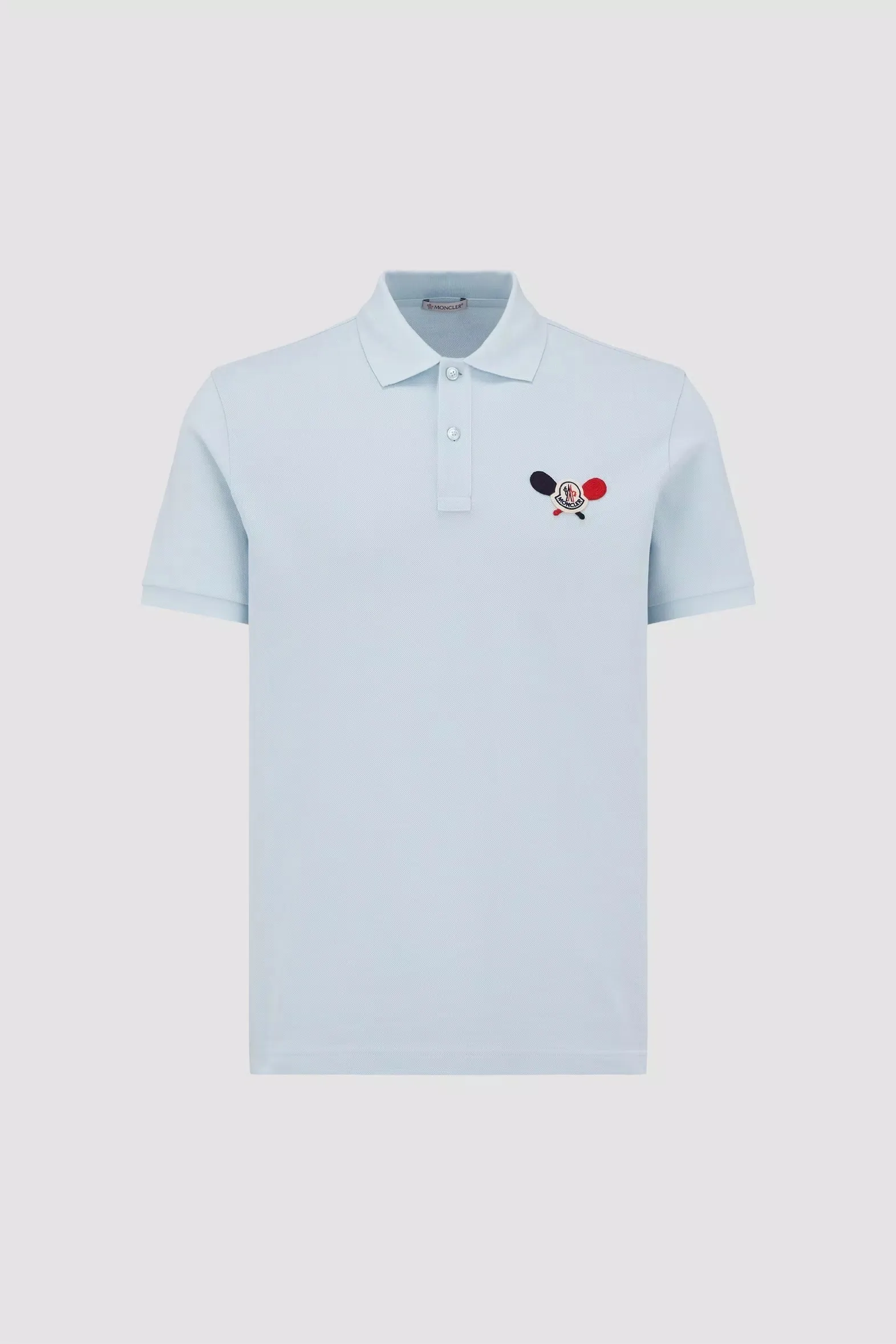 MONCLER  |Tennis Logo Patch Polo Shirt