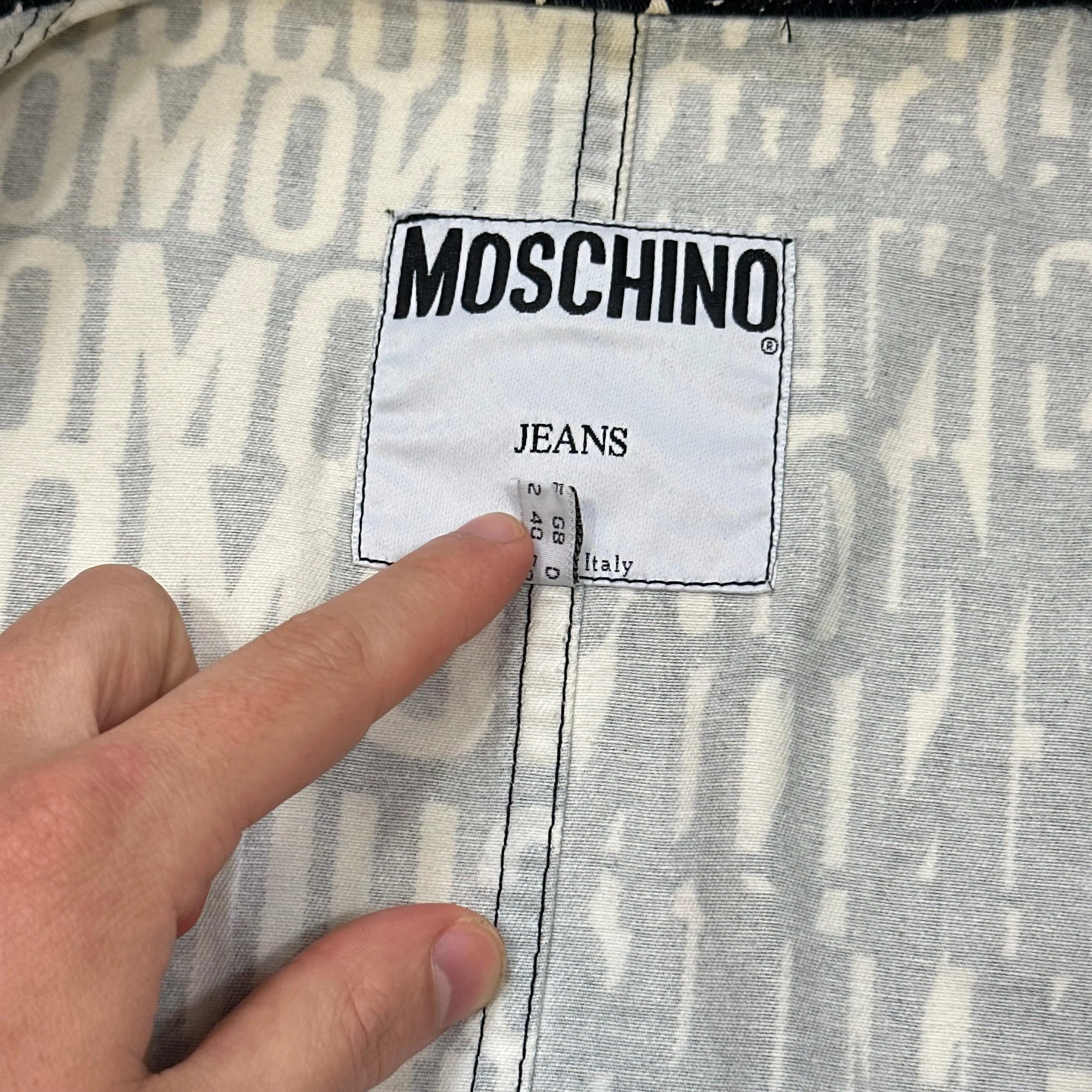 Moschino Jeans 1996 Crazy Jacket - IT50 (M)