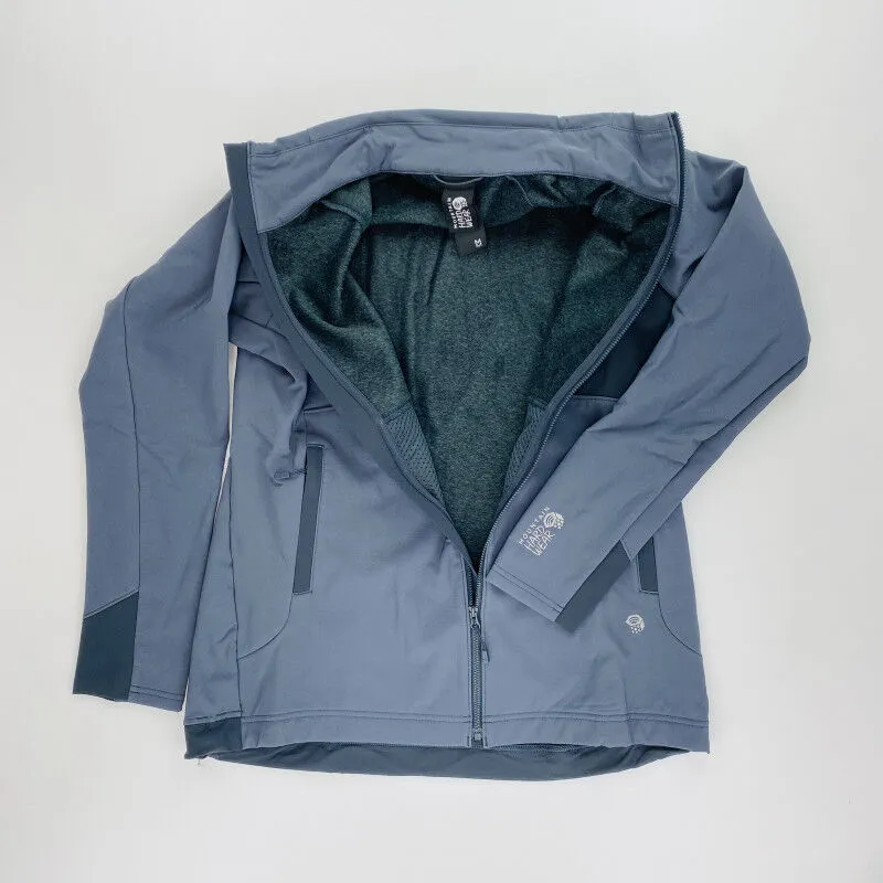 Mountain Hardwear  Keele Woman Full Zip Jacket - Giacca softshell di seconda mano - Donna - Grigio - M