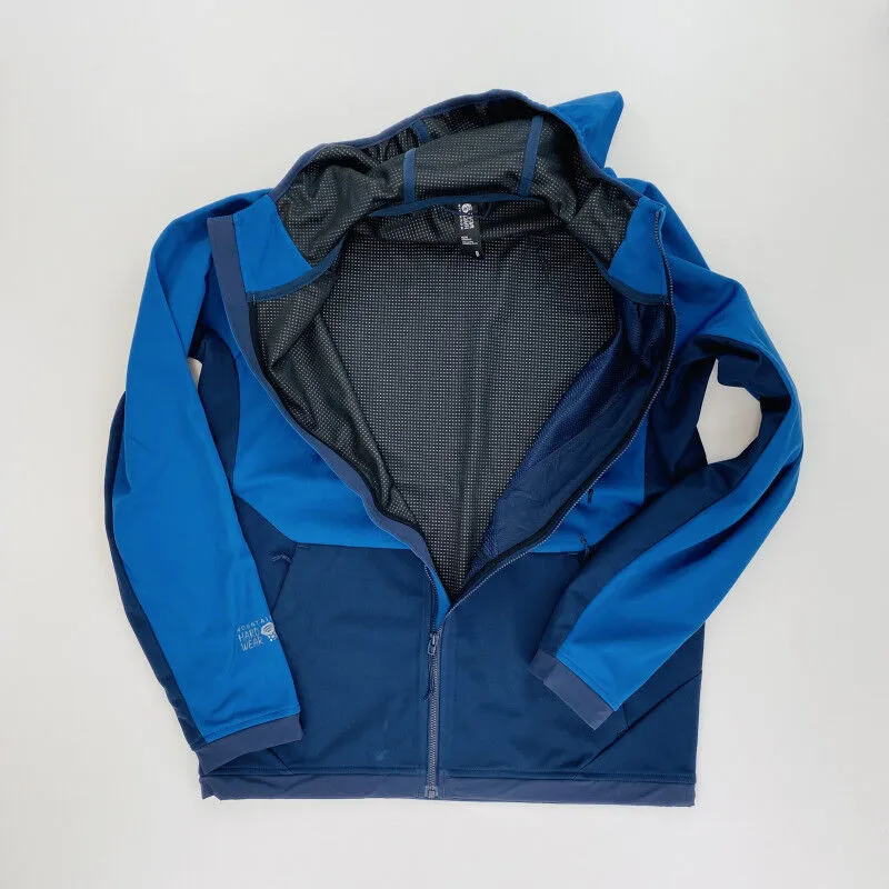 Mountain Hardwear  Mtn. Tech/2 Man Jacket - Giacca softshell di seconda mano - Uomo - Blu - S