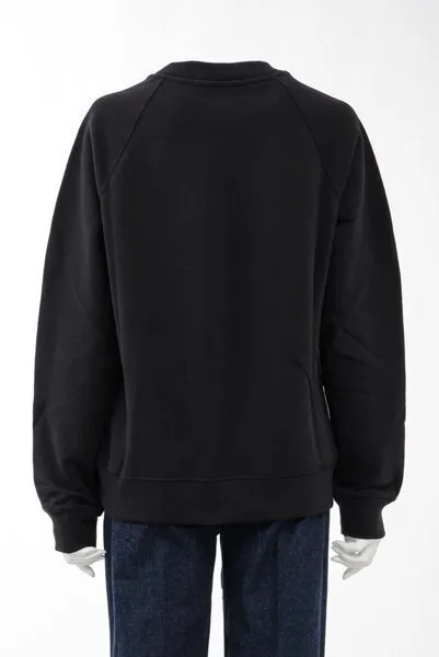 MSGM  |Crew Neck Street Style Long Sleeves Plain Cotton Logo