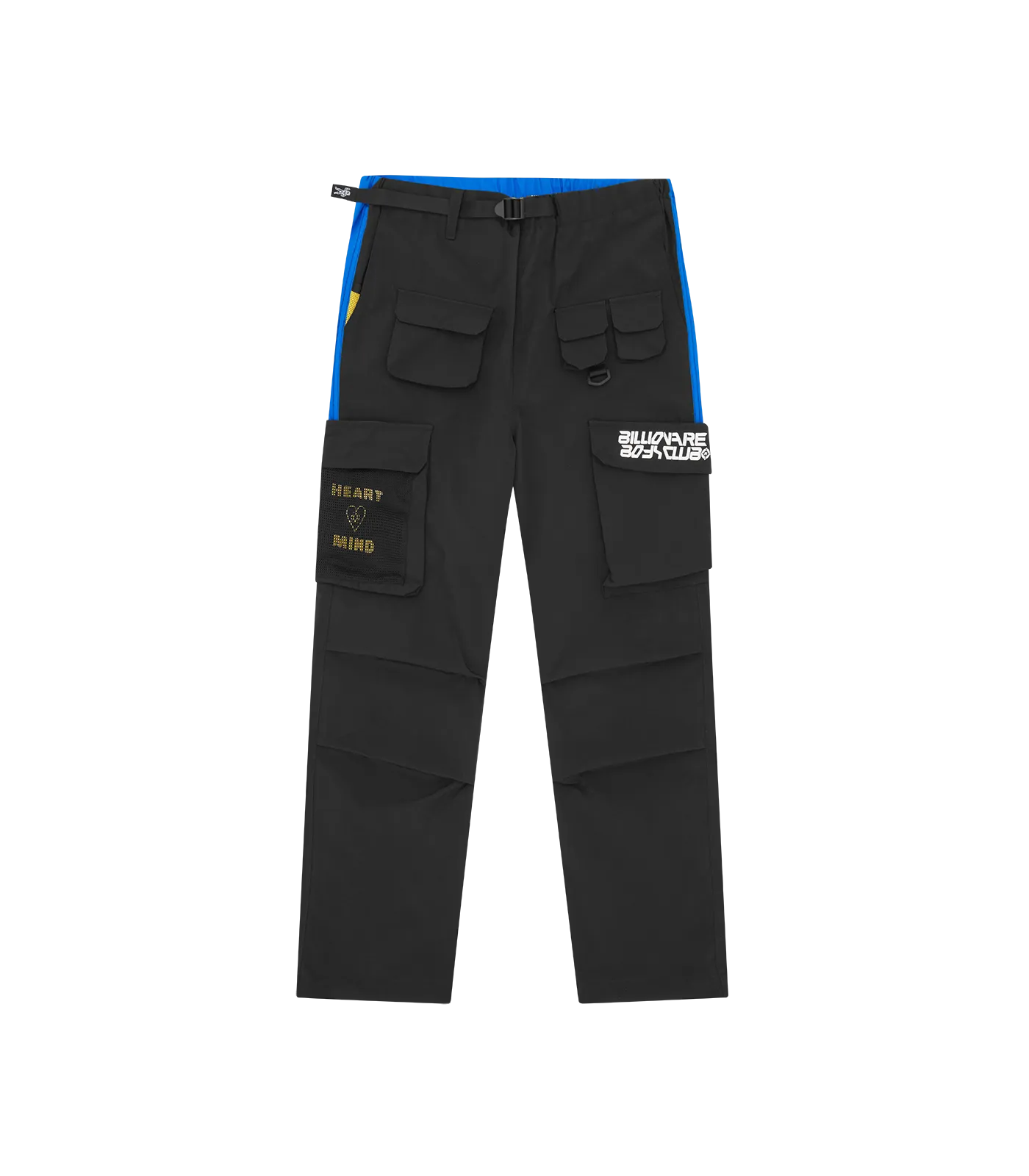 MULTI POCKET TECH PANT - BLACK/BLUE