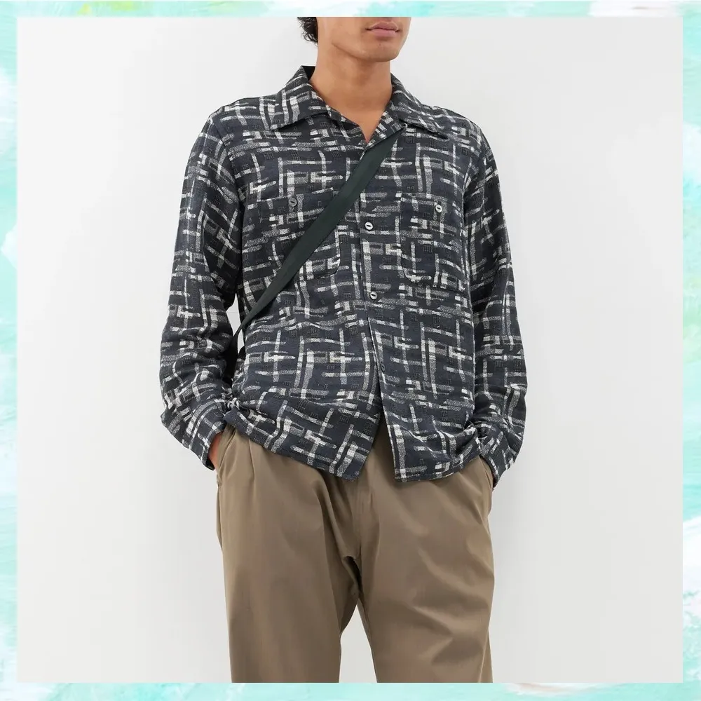 Needles  |Button-down Other Plaid Patterns Linen Street Style