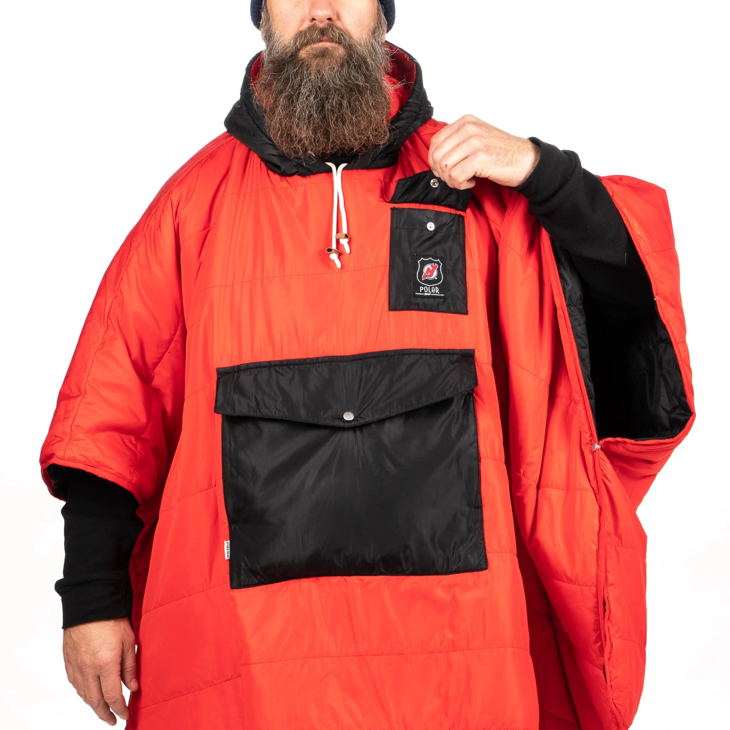 New Jersey Devils Hockey Poncho