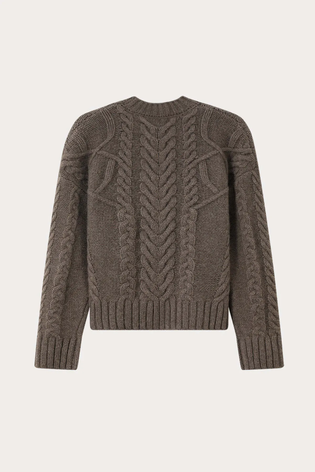 No.9 Cable Knit Sweater - Undyed