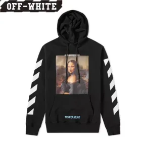 Off-White  |Unisex Street Style Long Sleeves Plain Cotton Oversized Logo