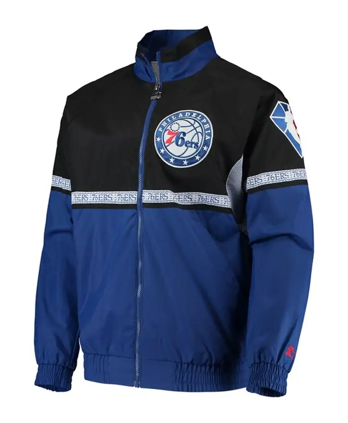 Ondricka Philadelphia 76ers Full-Zip Jacket - William Jacket