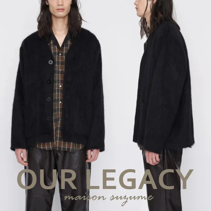 OUR LEGACY  |Button-down Unisex Street Style Plain Front Button Cardigans