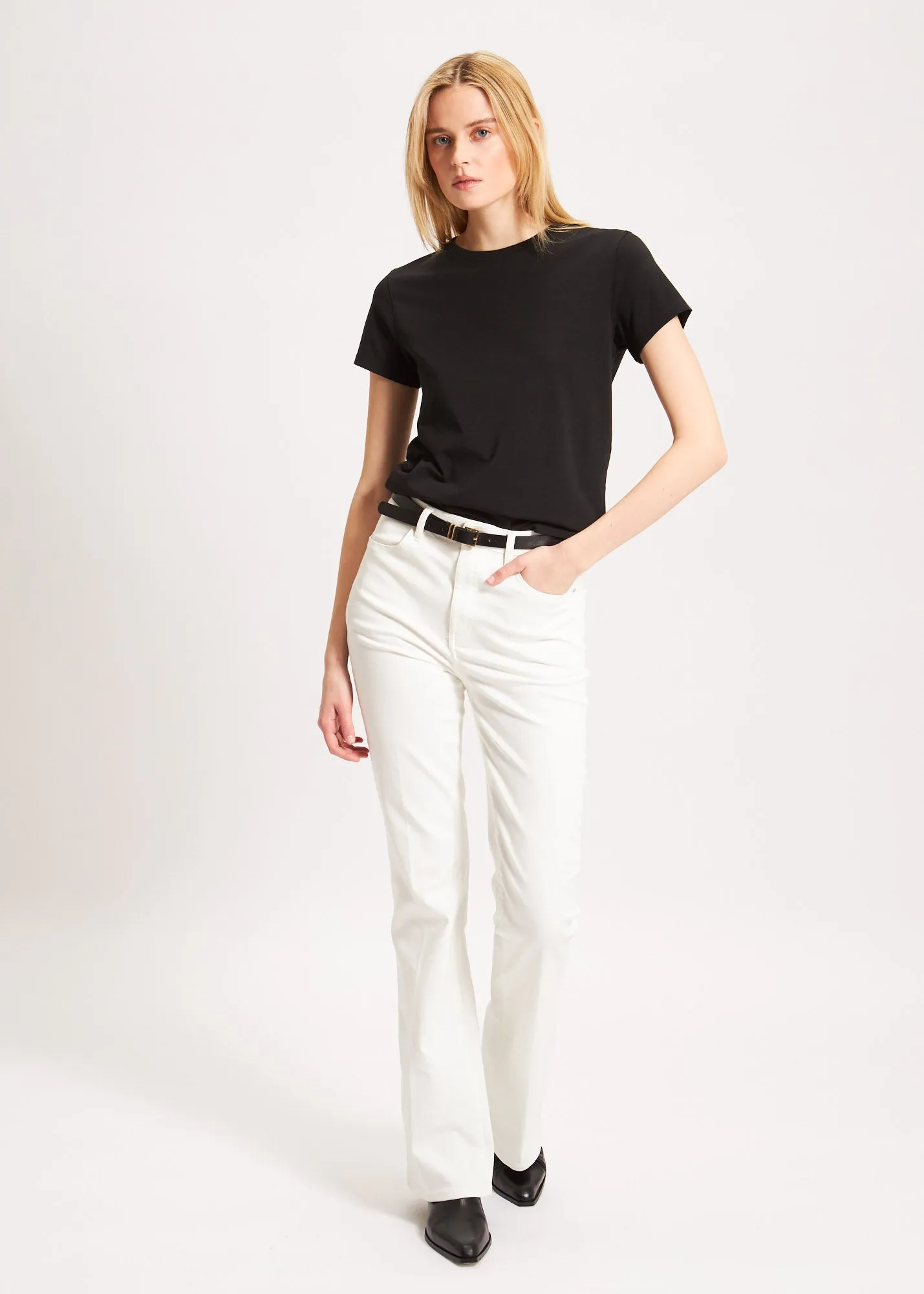 PIMA COTTON STRETCH SLIM T-SHIRT