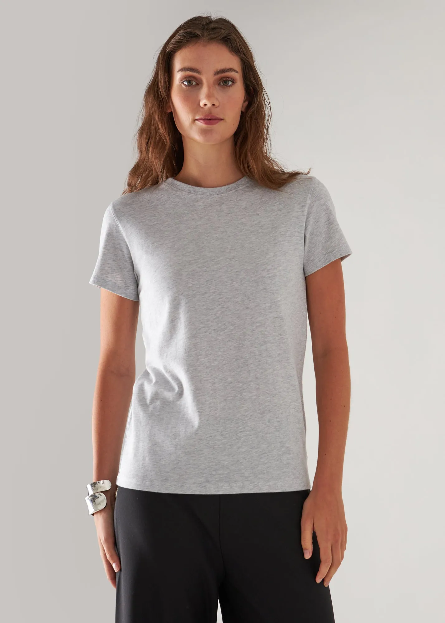 PIMA COTTON STRETCH SLIM T-SHIRT