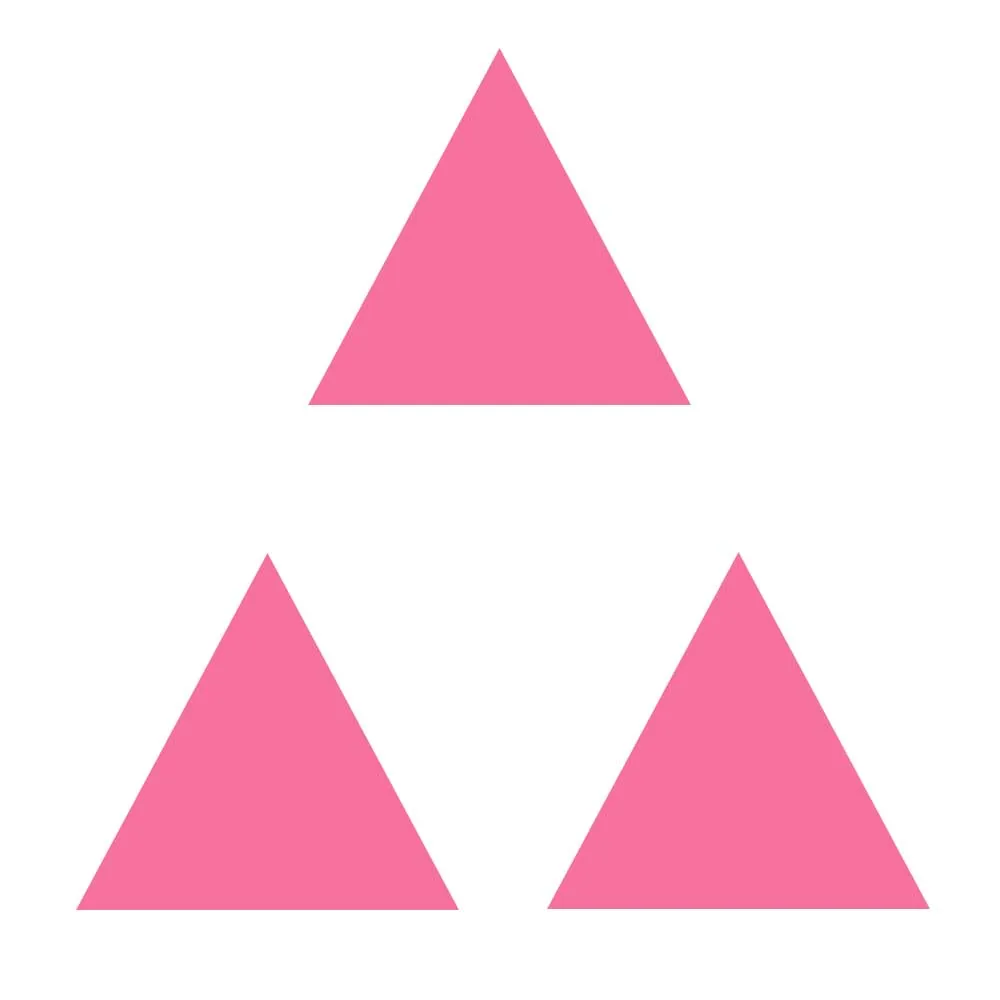 Pink Triangle Sticker supporting the Ali Forney Center