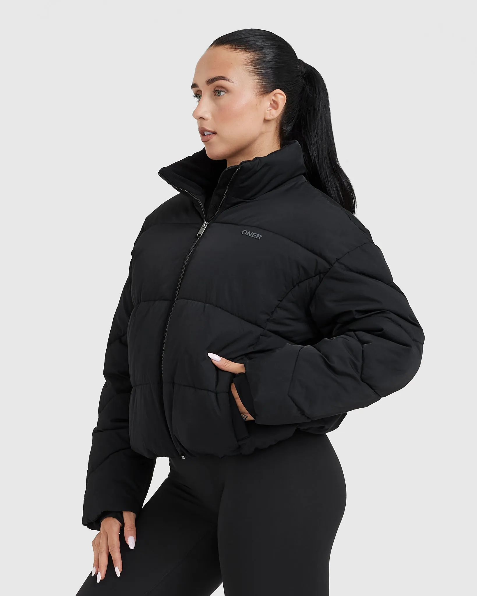 Puffer Jacket | Black