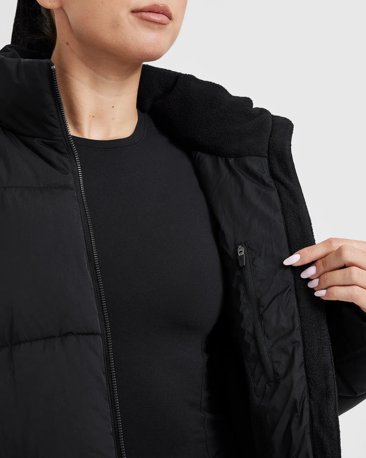 Puffer Jacket | Black