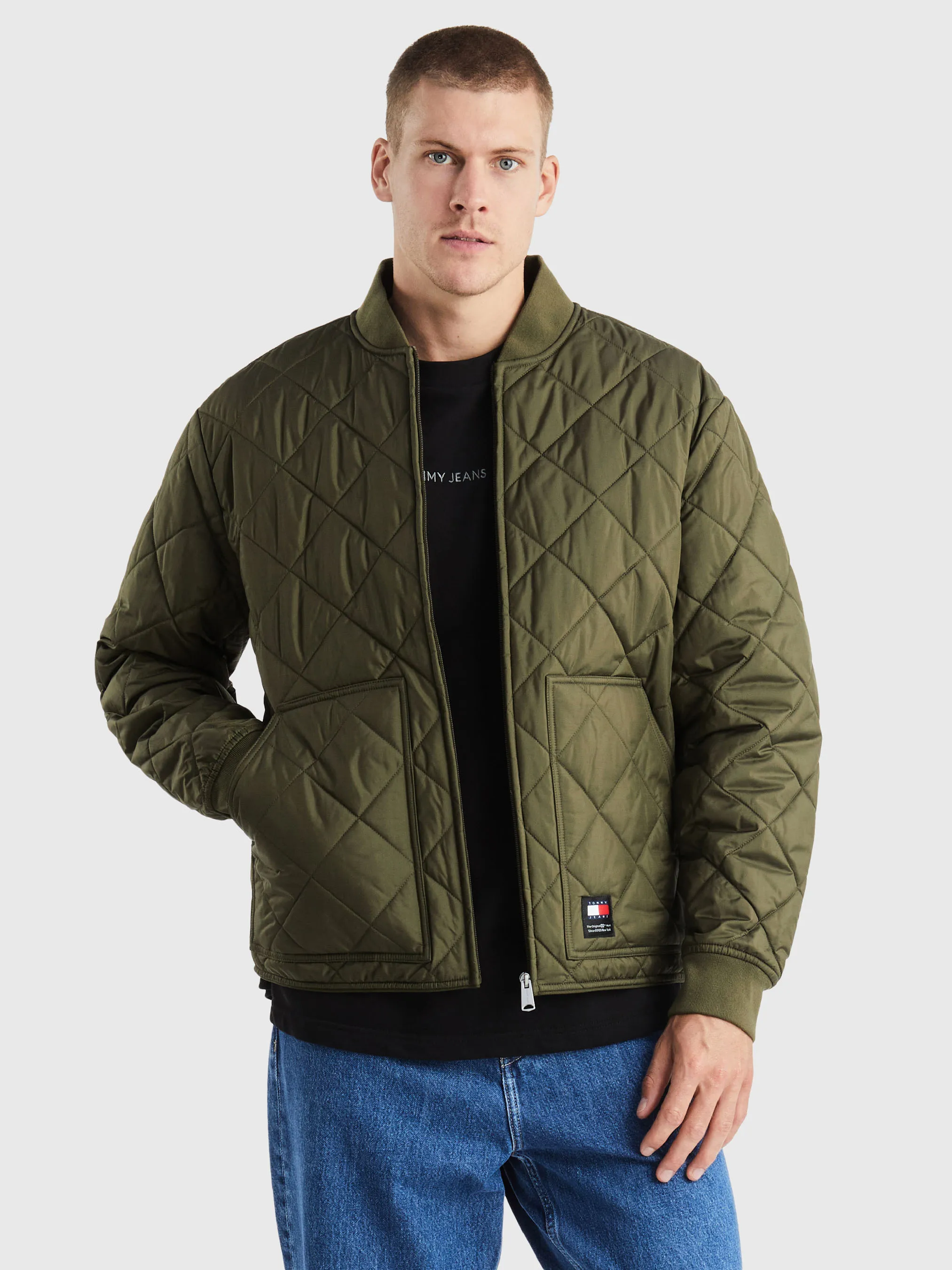 Quilted Bomber Jacket | Coats & Jackets | Tommy Jeans