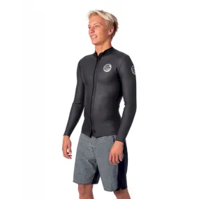 Rip Curl  Dawn Patrol Long Sleeve 1.5 mm Front Zip Jacket - Mute da surf - Uomo