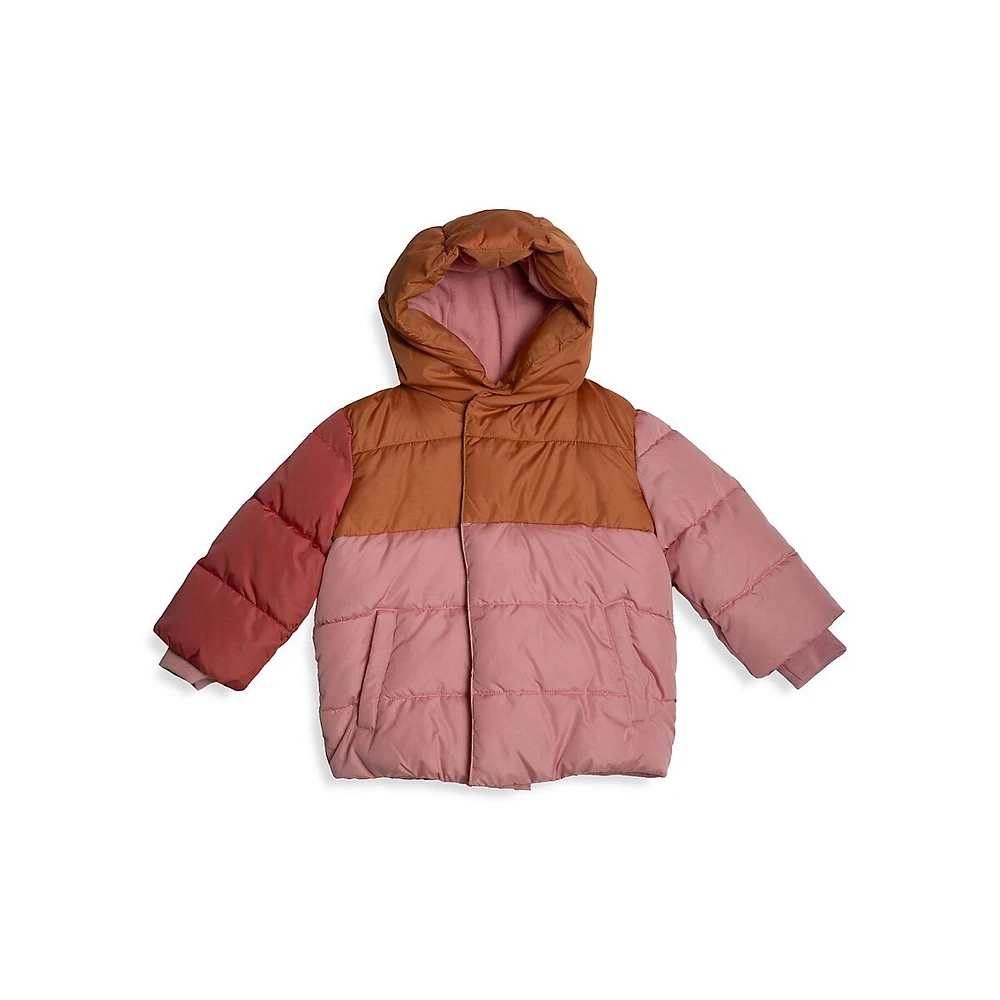 RISE LITTLE EARTHLING Little Girl's Puffer Jacket