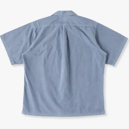 Ron Herman  |Button-down Plain Cotton Short Sleeves Logo Surf Style