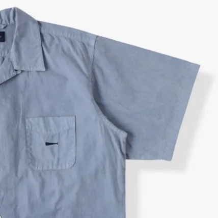 Ron Herman  |Button-down Plain Cotton Short Sleeves Logo Surf Style