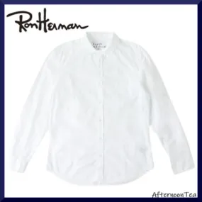 Ron Herman  |Button-down Street Style Plain Cotton Surf Style Shirts