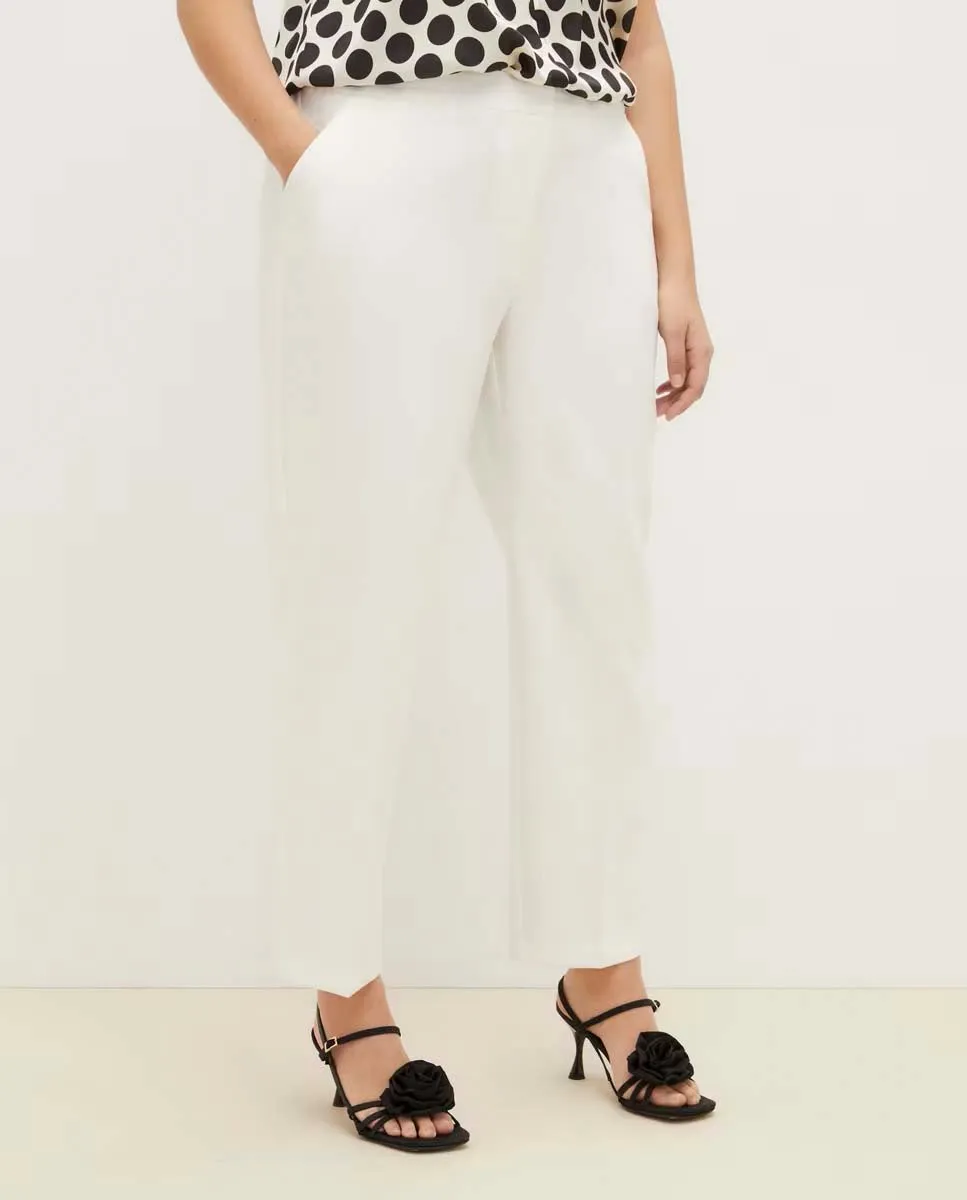 Skinny Suit Pant - White