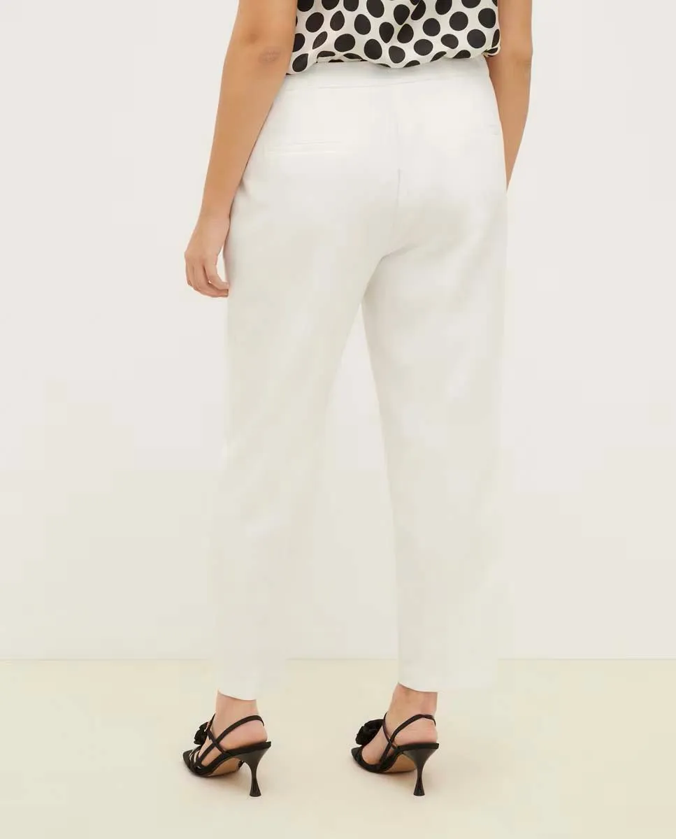 Skinny Suit Pant - White