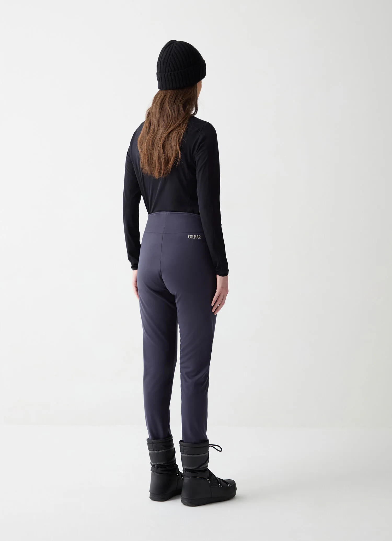 Slim-fit softshell ski leggings-