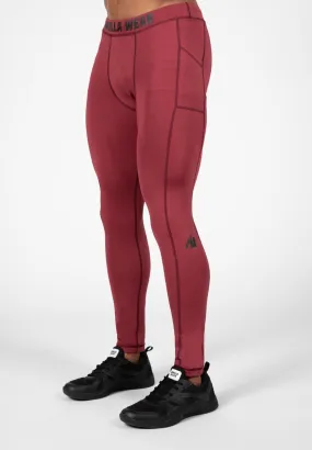 Smart Tights - Burgundy Red - 4XL Gorilla Wear