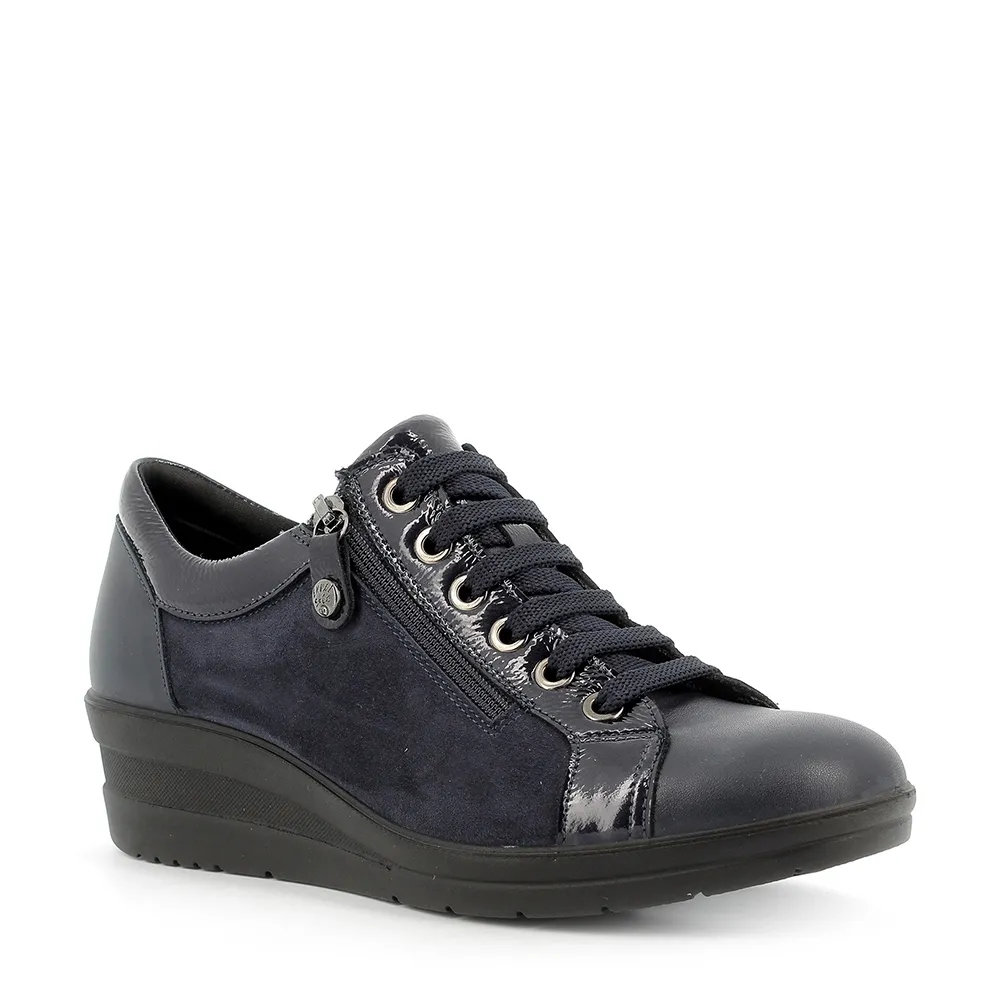 SNEAKERS ENVAL SOFT DONNA BLU NOTTE SCAMOSCIATO 627782