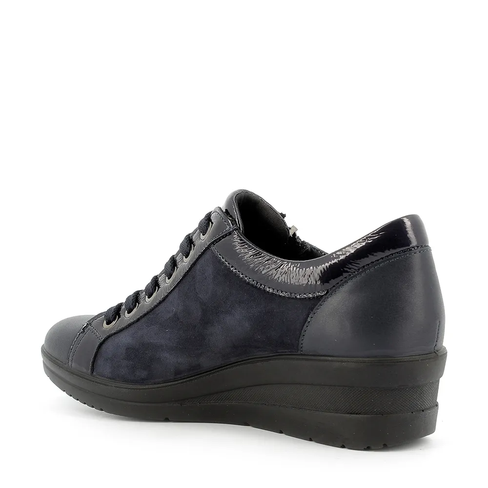 SNEAKERS ENVAL SOFT DONNA BLU NOTTE SCAMOSCIATO 627782