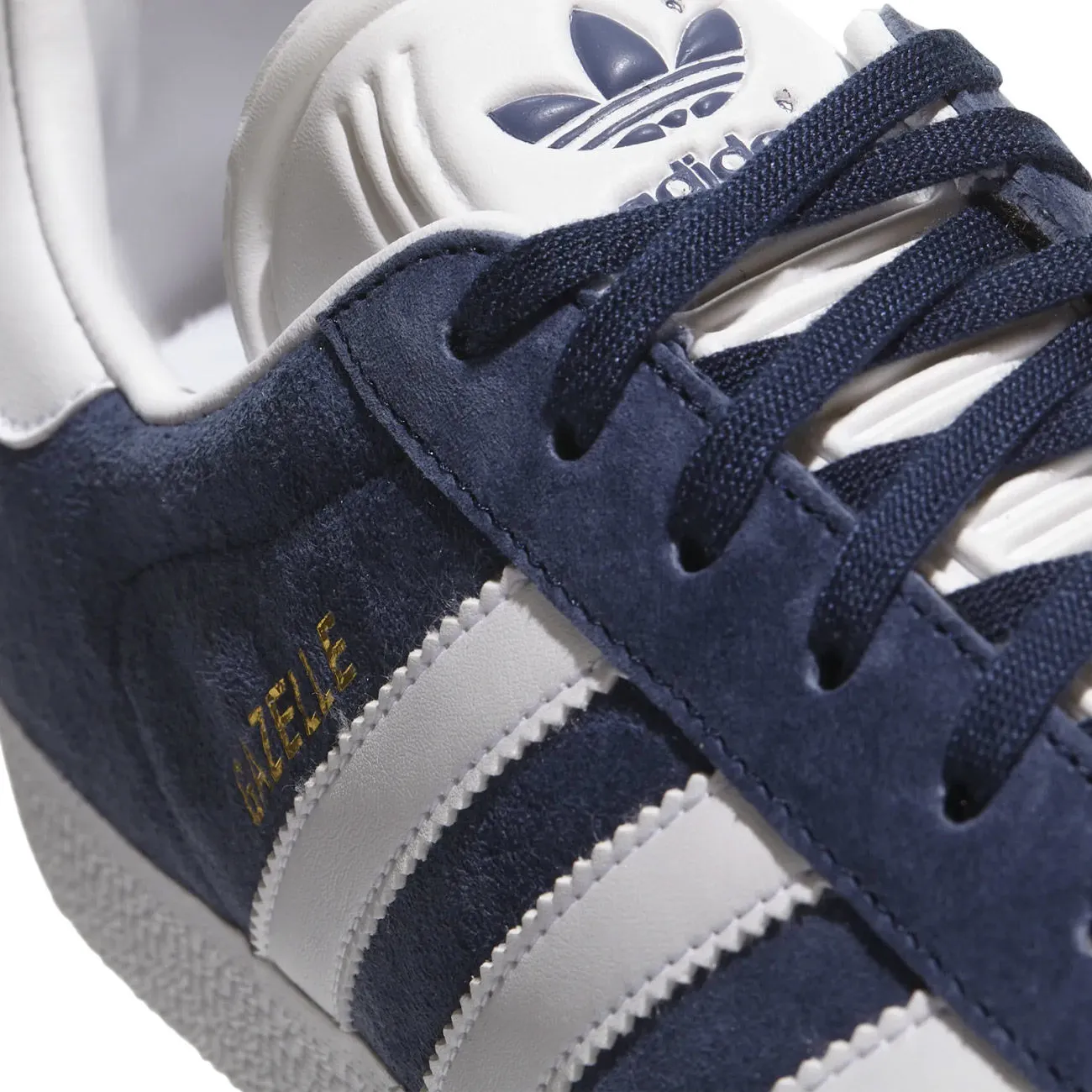 SNEAKERS GAZELLE Unisex Navy White Gold