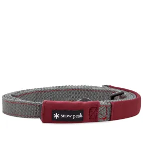 Snow Peak Dog LeadGrey & Red