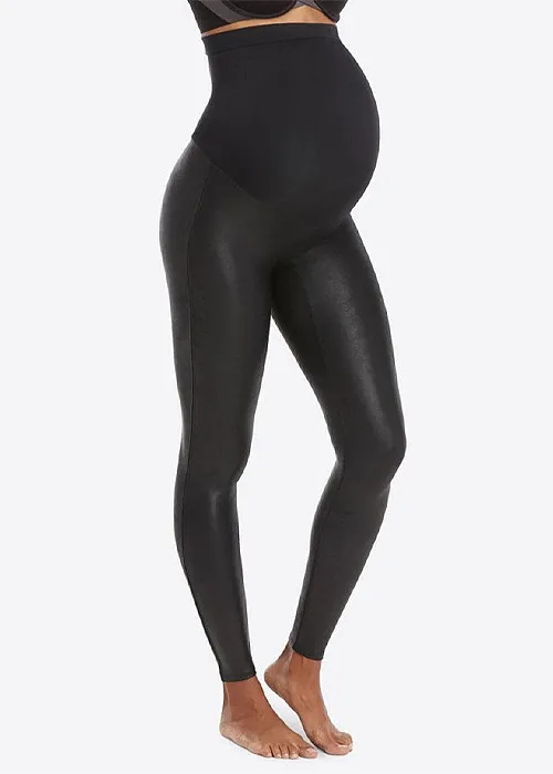 Spanx Mama Faux Leather Leggings ()