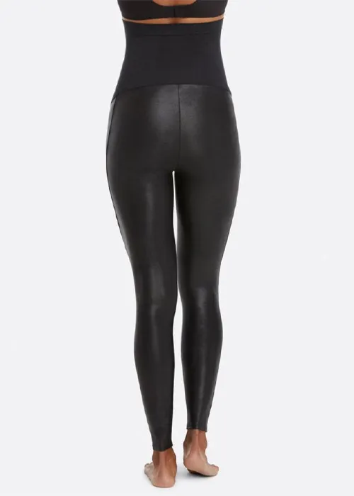 Spanx Mama Faux Leather Leggings ()