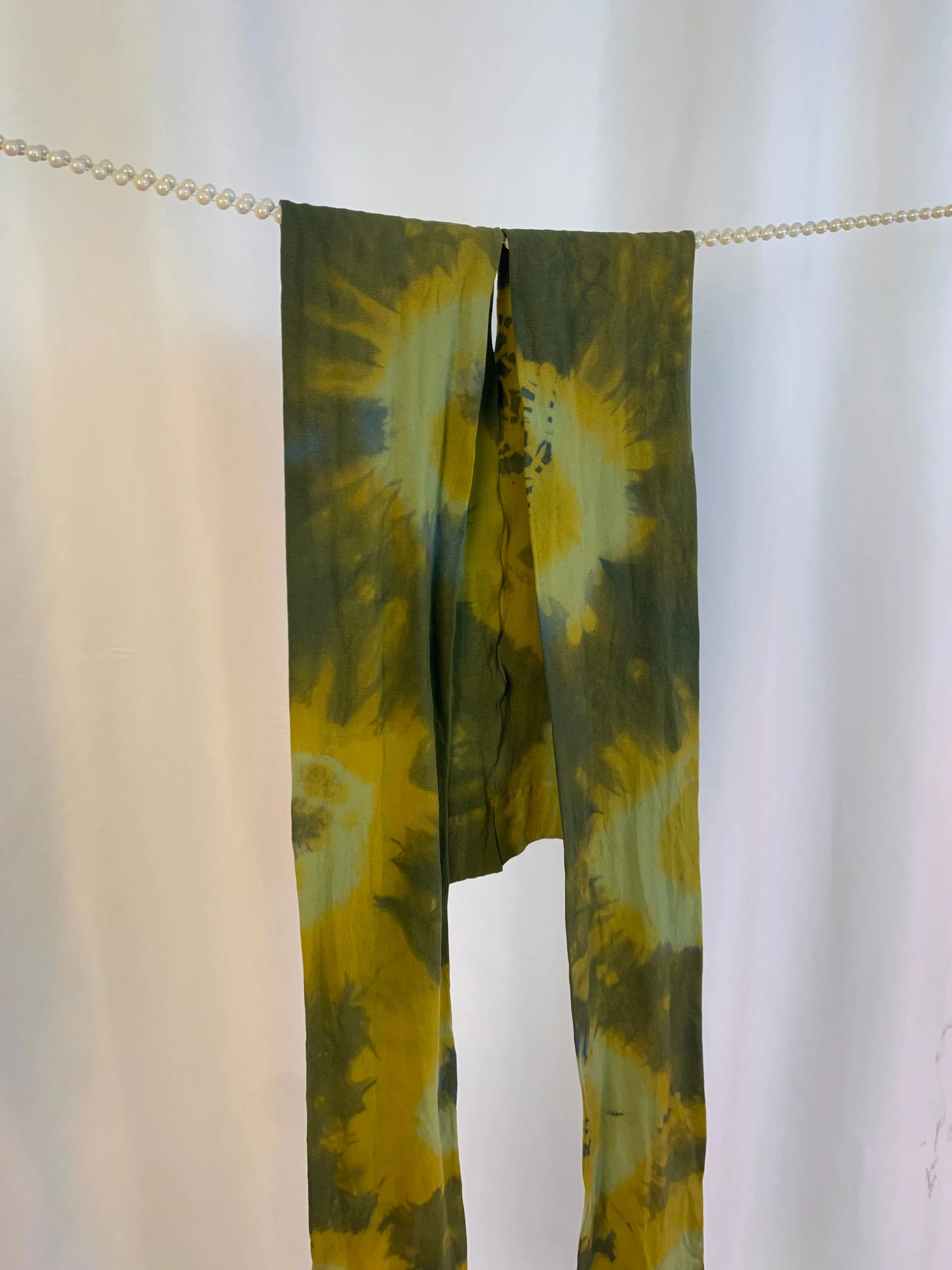 Squash tie dye tights