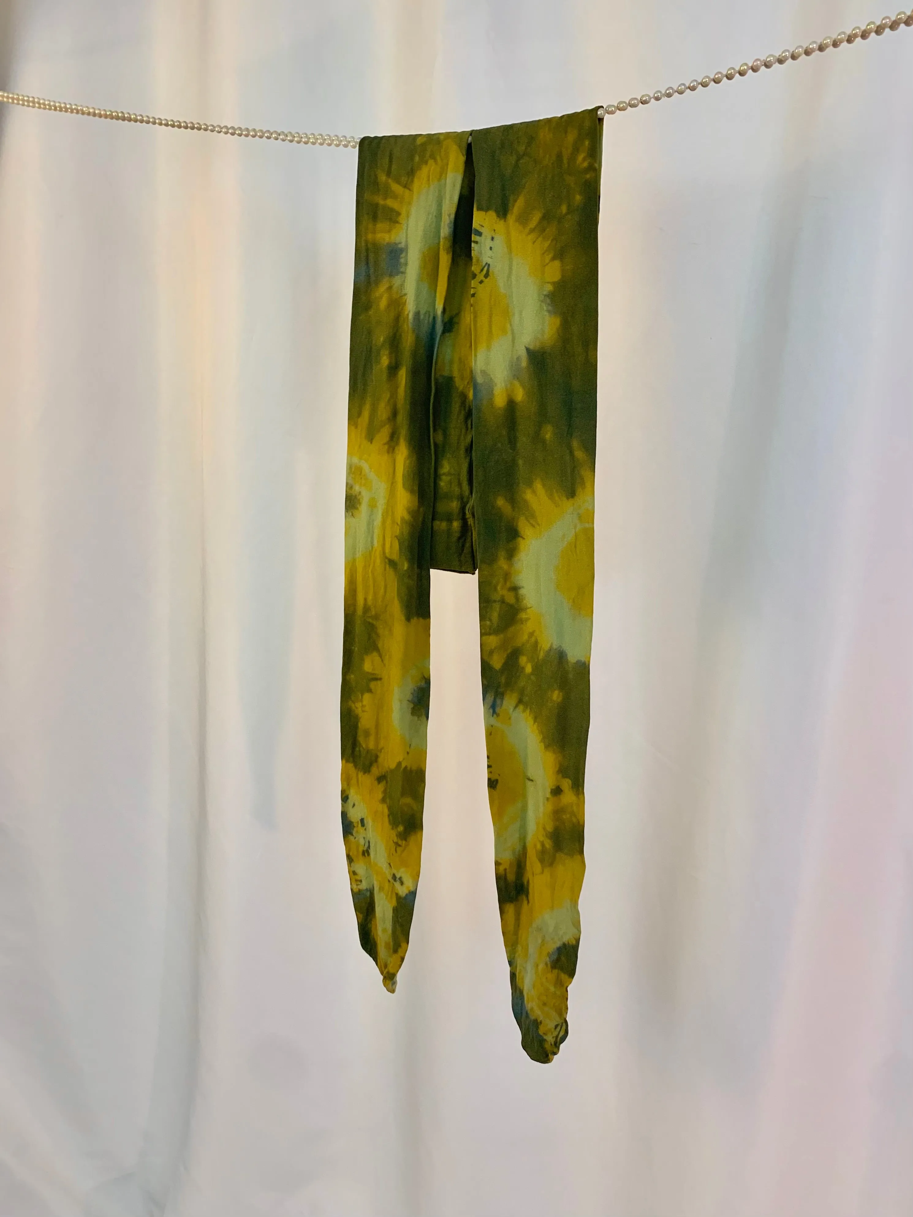 Squash tie dye tights