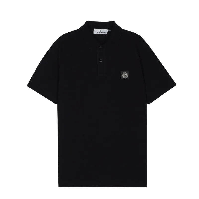 STONE ISLAND  |Button-down Street Style Plain Cotton Short Sleeves Logo