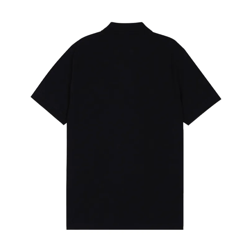 STONE ISLAND  |Button-down Street Style Plain Cotton Short Sleeves Logo