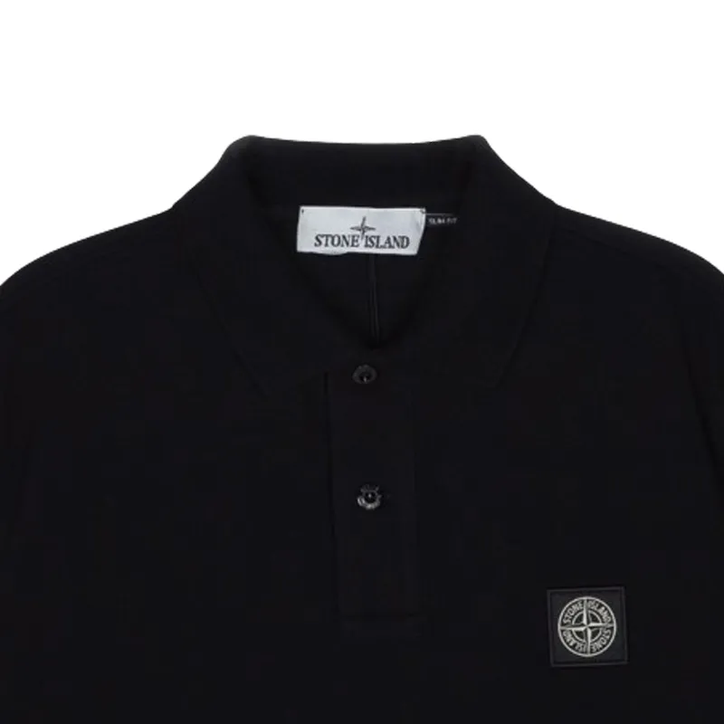 STONE ISLAND  |Button-down Street Style Plain Cotton Short Sleeves Logo