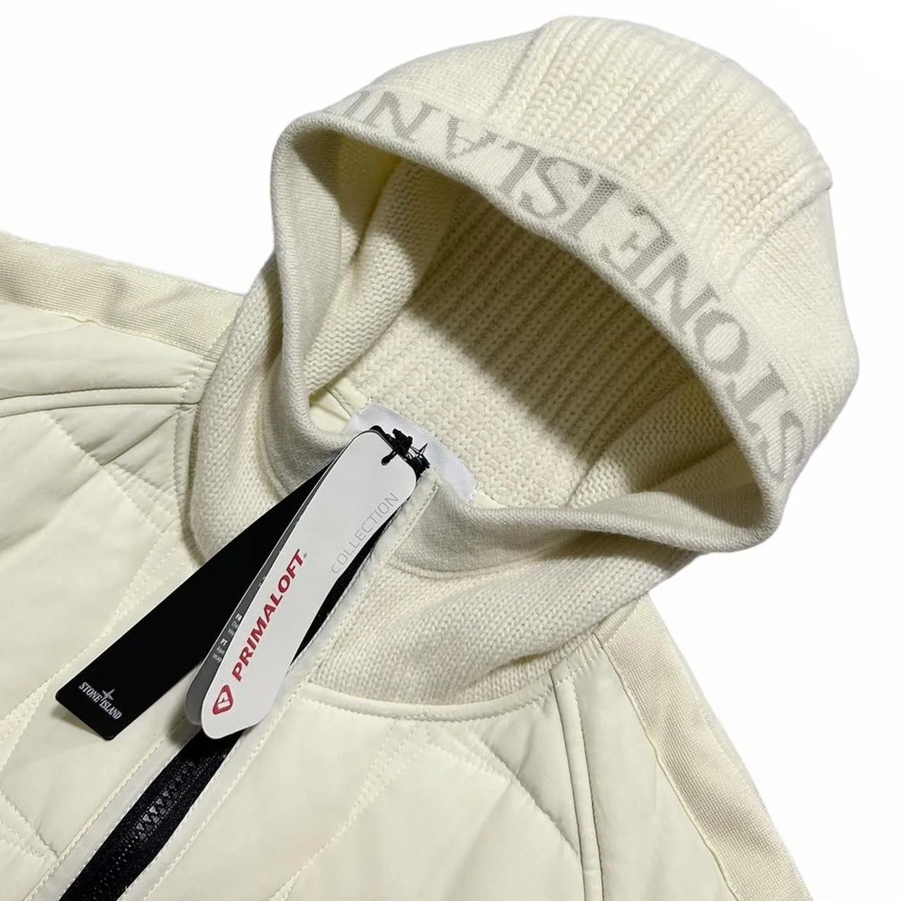 Stone Island Cupro Cotton Stella Knit Jacket