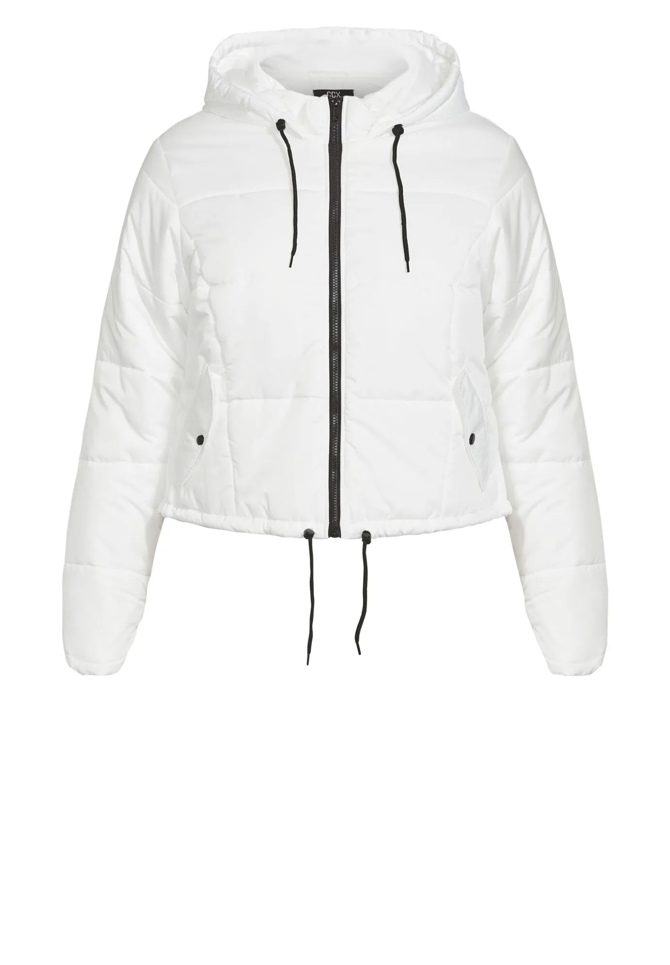 Streetwise Puffer Jacket - ivory