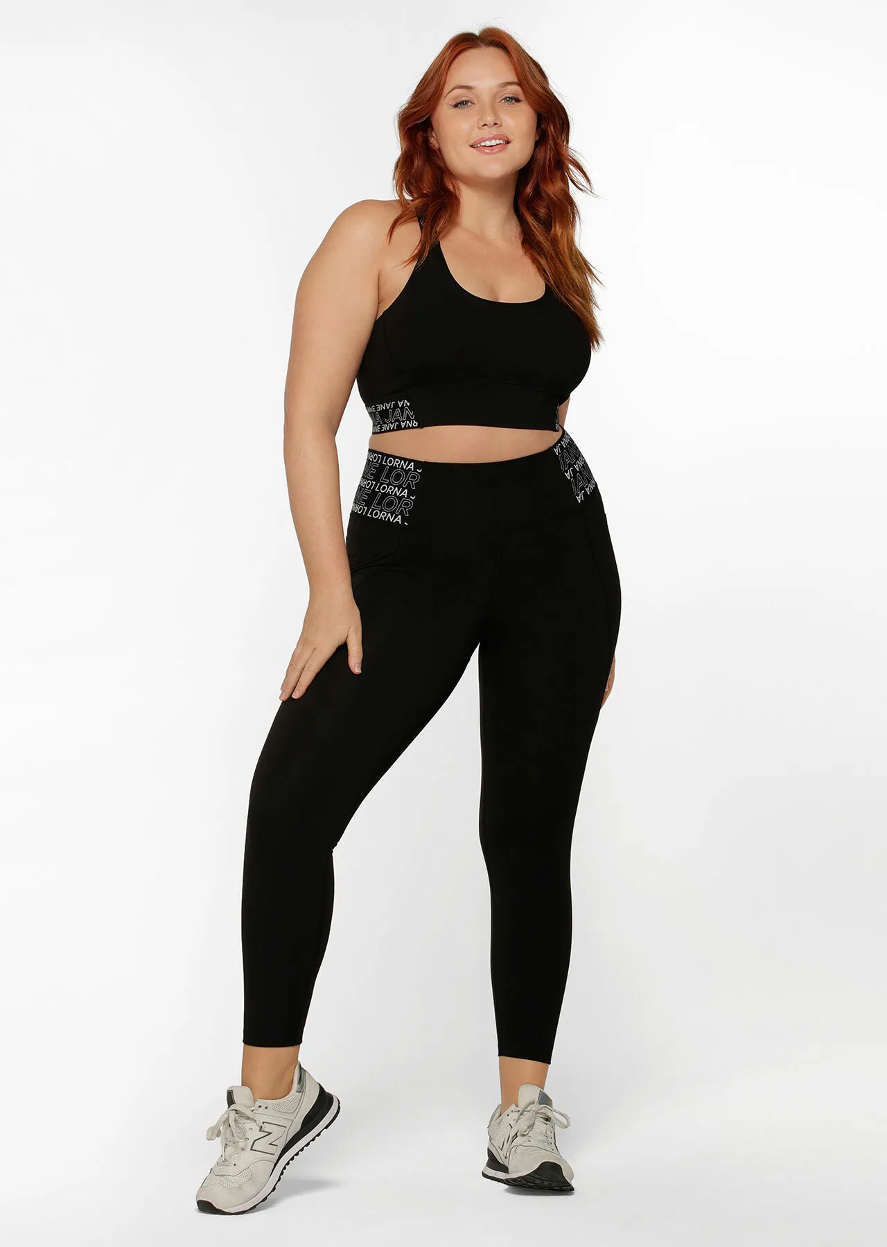 Superior Phone Pocket Ankle Biter Leggings | Black | Tights and Leggings | Lorna Jane New Zealand