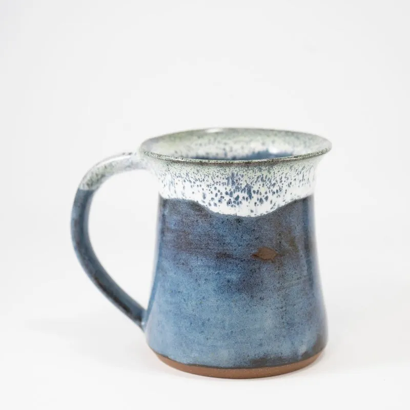 Tapered Mug in Snow Glaze