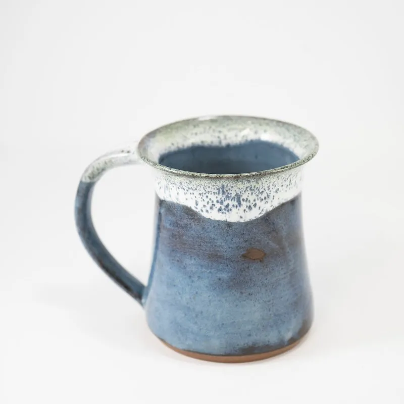 Tapered Mug in Snow Glaze