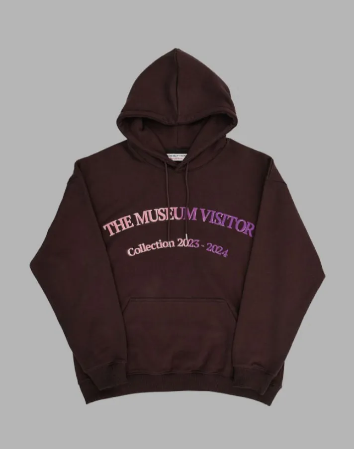 THE MUSEUM VISITOR  |[THE MUSEUM VISITOR]★COLLECTION 2023-2024 SPRAYED HOODY